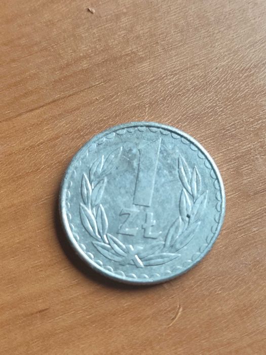 1 zł z czasów PRL 1986r