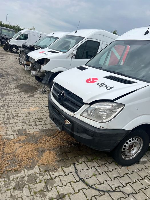 Mercedes 906 maska biała