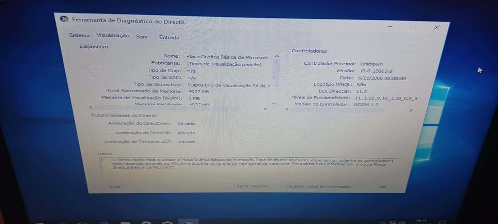 Computador com Intel Pentium . SSD , 8GB Ram e Windows 10