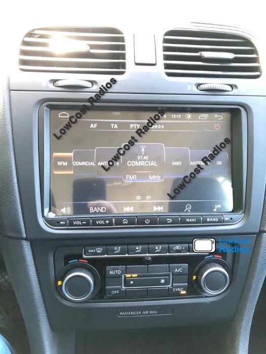 Auto Rádio GPS Android 15 • VW • SKODA • SEAT - Multimédia - 9 Poleg.