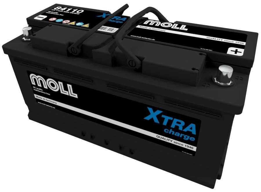 Akumulator 12V 110Ah 900A MOLL Xtra Charge 84110 3 lata gwarancji