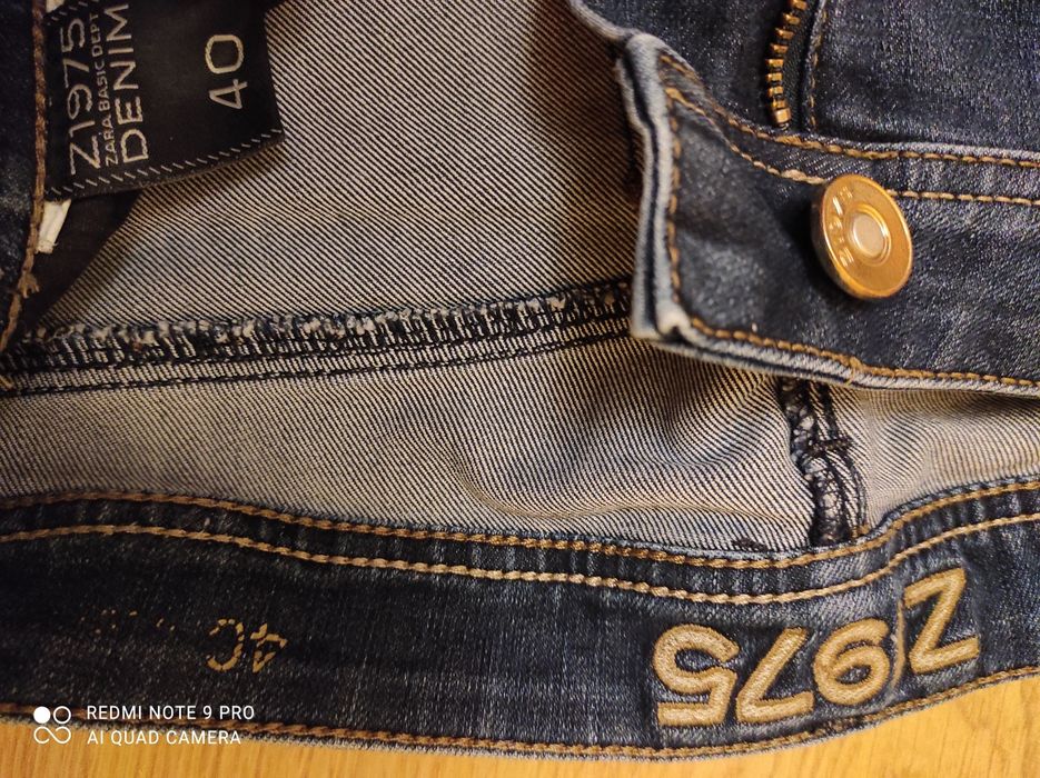 jeansy Zary Basic z 1975 z denim- roz.40