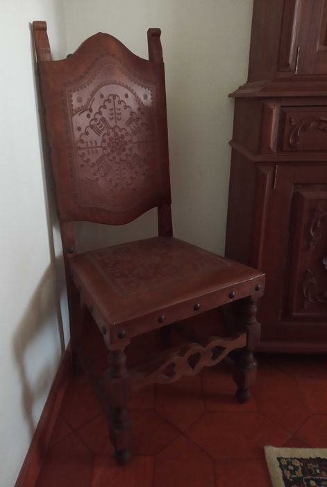 Móvel & Mesa Sala de Jantar em Mogno Vintage 70´s