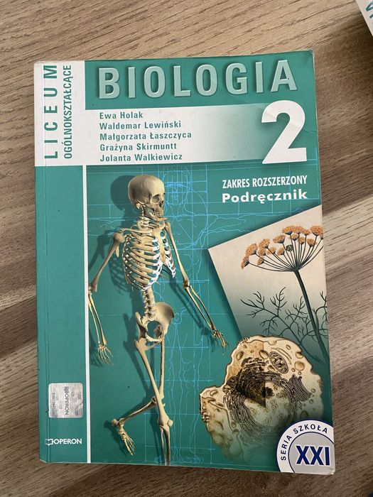 Książka do biologi rozszeroznej 2