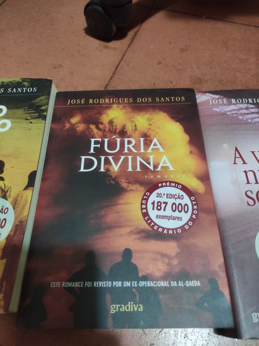 Lote de livros - José Rodrigues dos Santos