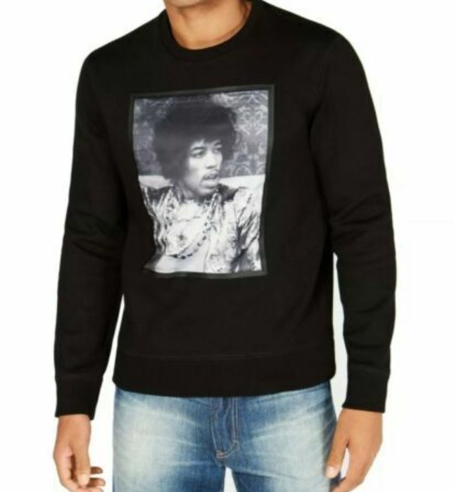 Bluza czarna nadruk Sean John
