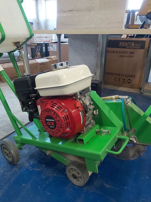 Przecinarka Piła jezdna Dr. Schulze FS 350 Tornado | Silnik Honda GX160 | Stan BDB
Opis: