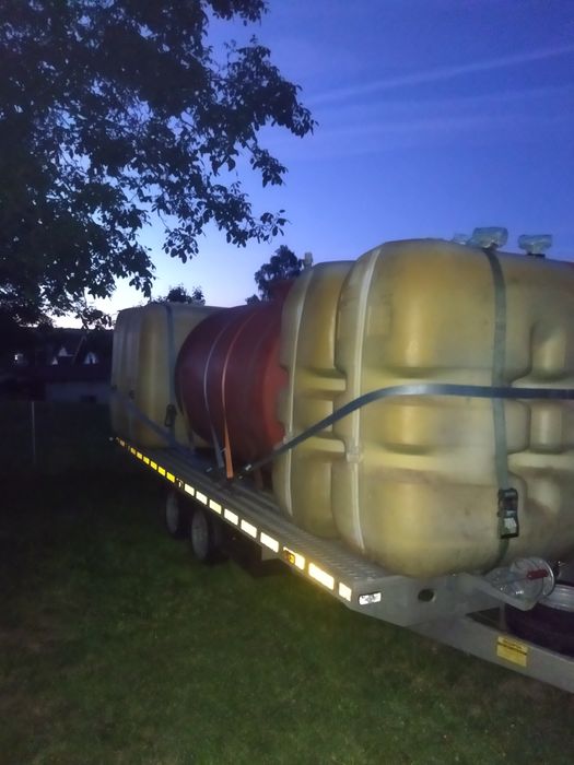 Zbiornik 1500l szambo paliwo woda