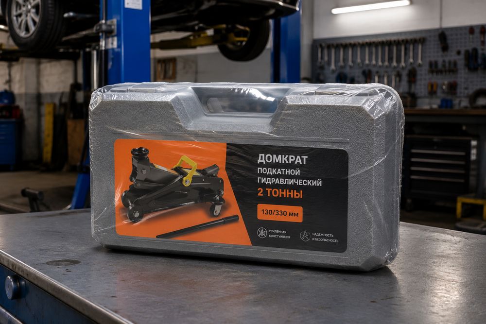 Домкрат подкатной 2т 130/330мм Дзвони Хіт Продаж Акція Новий 2025р