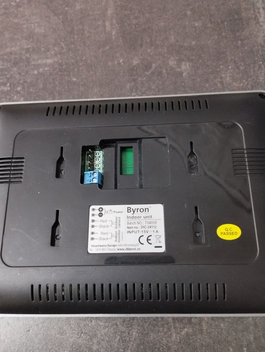 Wideodomofon Byron 2 tablety RFID