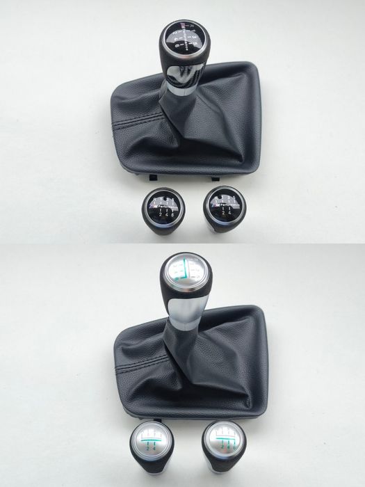 Manete Moca Fole Velocidades BMW E46 Série 3 Alcântara Carbono Alumínio M Performance 5 6 M Mudanças Novo