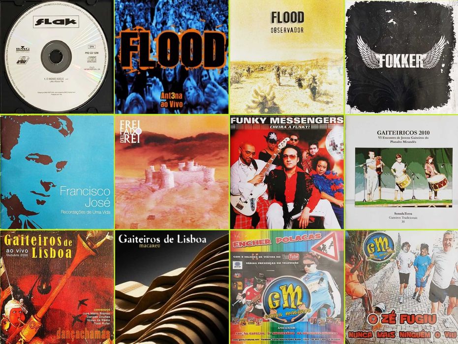 96 CDs - Música Portuguesa - Raros - MUITO BOM ESTADO