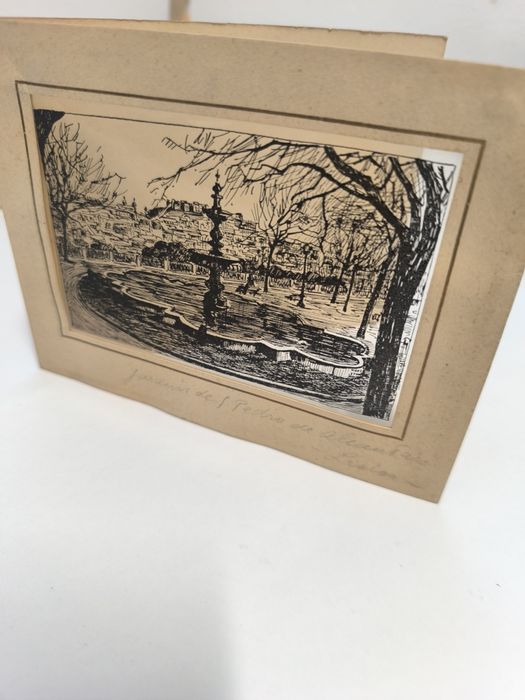 Gravura Antiga – S. Pedro de Alcântara, Lisboa | Série Vitral (Edições