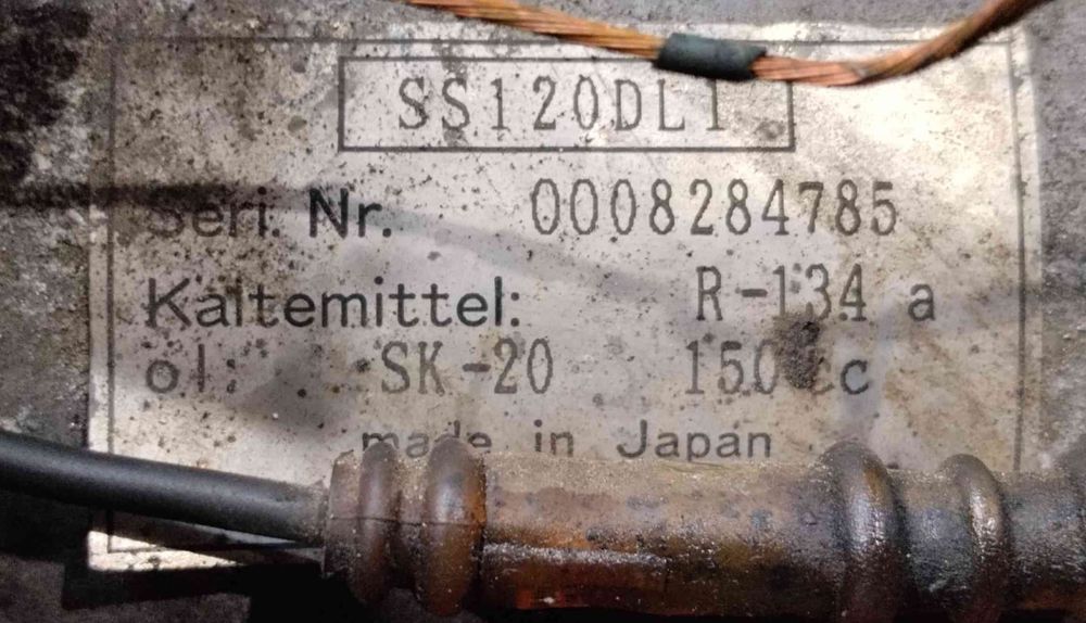 Compressor Ar Condicionado SS120DL1 - BMW 3