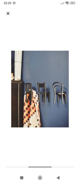 Novos - Ikea - Ganchos, cabides novos