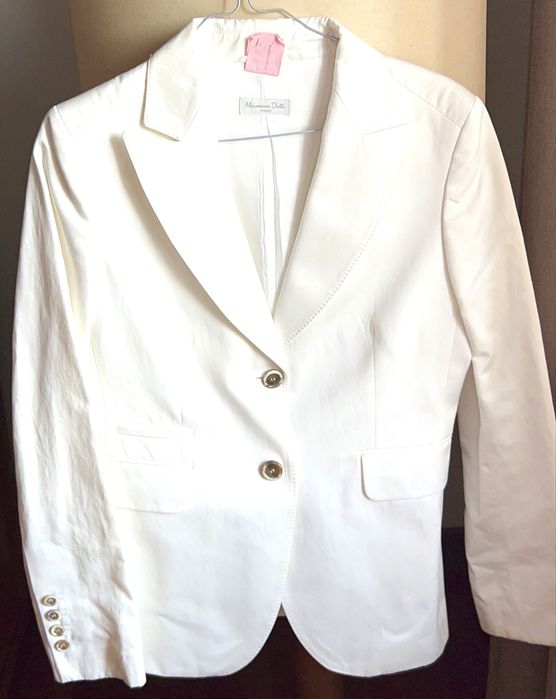 Casaci branco Massimo Dutti