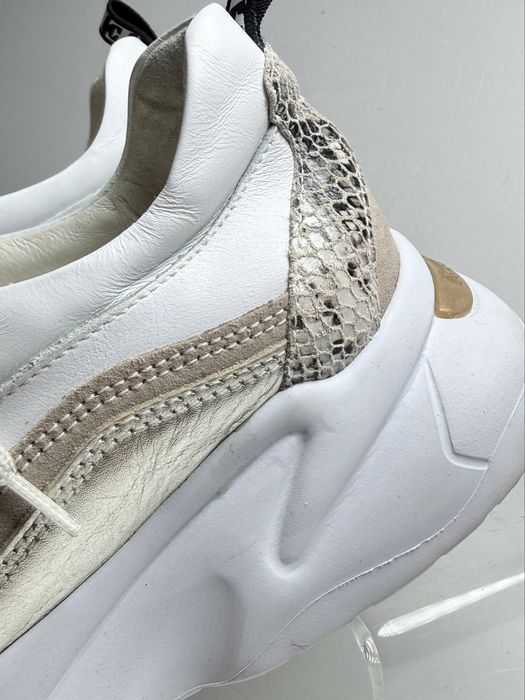 Sneakersy skórzane  Nero Giardini r.41 styl casual premium