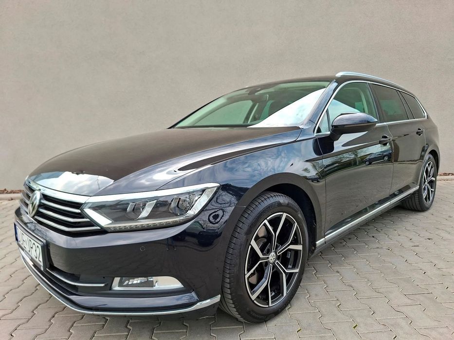 Volkswagen Passat 2.0 TDI 150KM Highline * FULL LED_SKÓRA_KAMERA_PANORAMA_Bezwypadkowy
