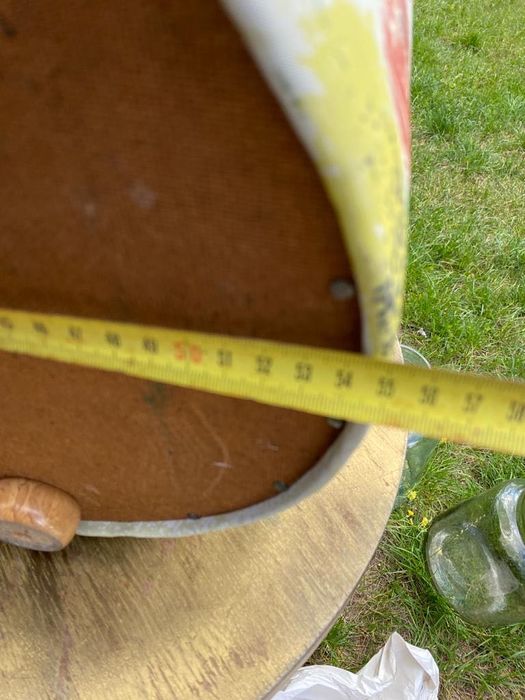 Kufer pojemnik skrzynka  vintage bambus