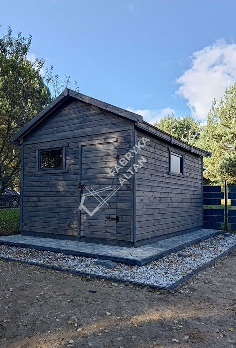 Domek narzędziowy, 3x4, drewniany, domki, szkieletowy, IVORY