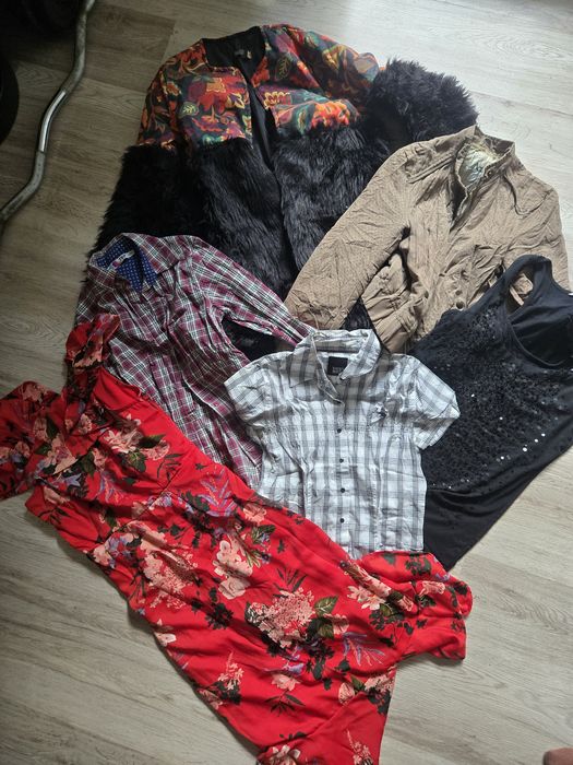 Paczka ubrań damskich S/M Stradivarius, Zara, Diverse