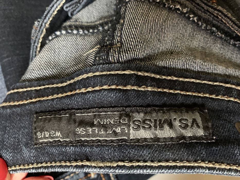 Zestaw 3 par jesnsów xs