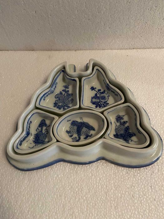 Caixa para especiarias em porcelana chinesa