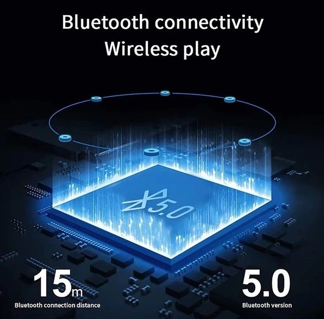 Bluetooth колонка ZQS 1202  А3 LED підсвічування