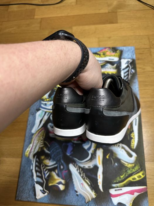 Кросівки Hugo Boss Maze Low Sneakers Black Розмір 42 (26.5 см устілка)