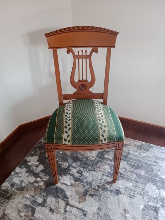 Mesa de vidrio + 4 cadeiras (como novo)