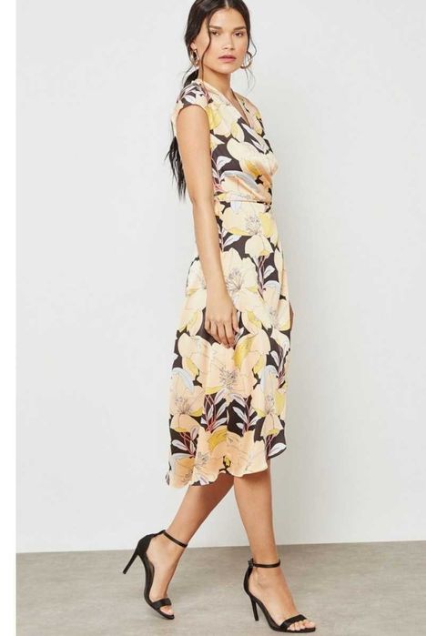 Sukienka kopertowa MANGO