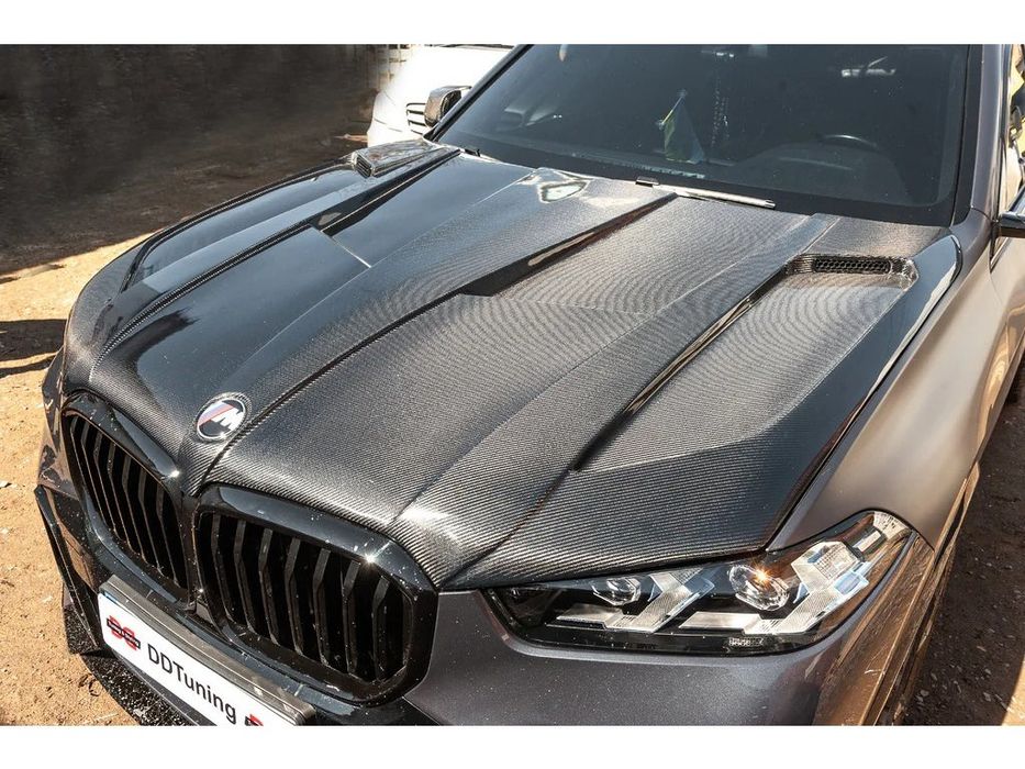 BMW X6 G06 2019- рр. Карбоновий капот (G06/F96)