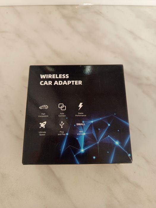 Bezprzewodowy Adapter Apple CarPlay / Android Auto - Mynoveex 2025 - NOWY!