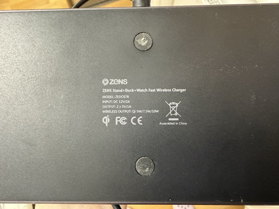 Бездротова зарядка док станція 3 в 1