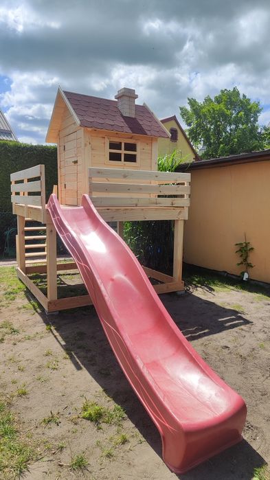 Domek dla dzieci, plac zabaw, akcesoria ogrodowe i inne