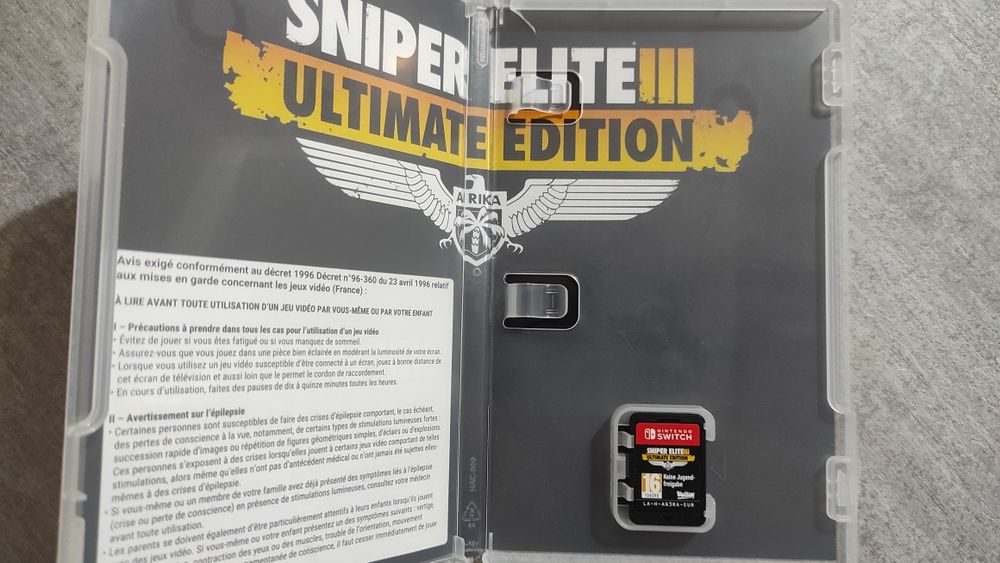 Jogos Nintendo Switch Sniper Elite 3