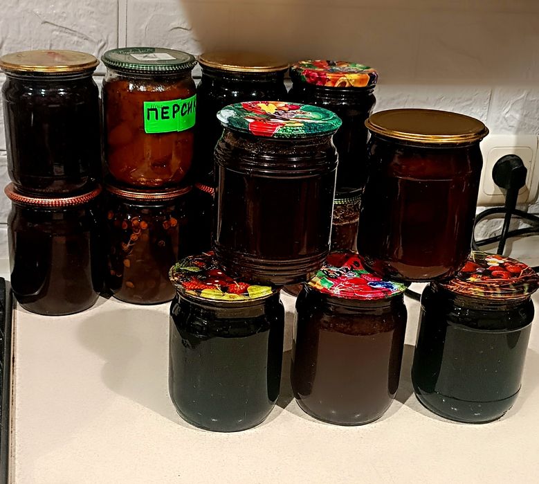 Домашнє варення,помідори,огірки,слива,домашнее варенье,консервація,зак