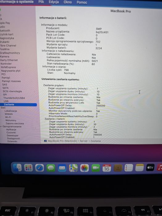 MacBook Pro 13 2015 512GB | Oryginalne pudełko i ładowarka