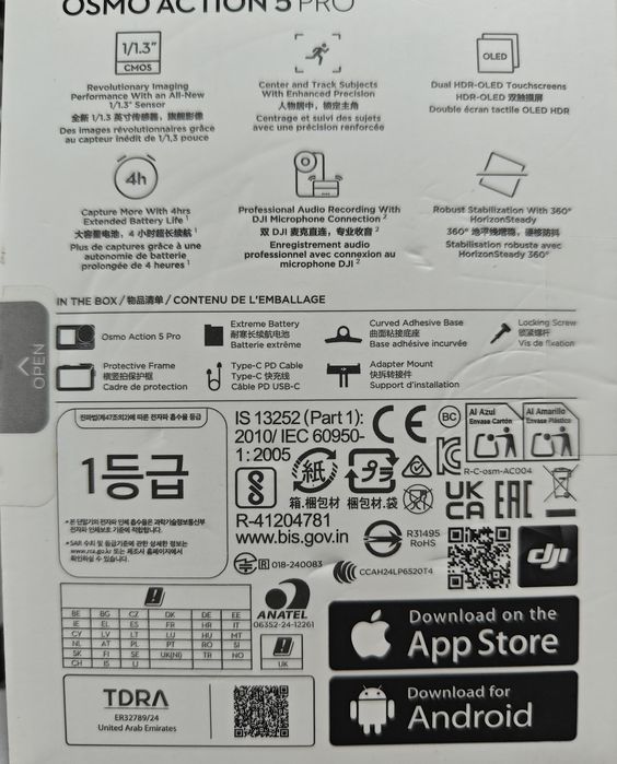 Kamera DJI Osmo action 5 pro