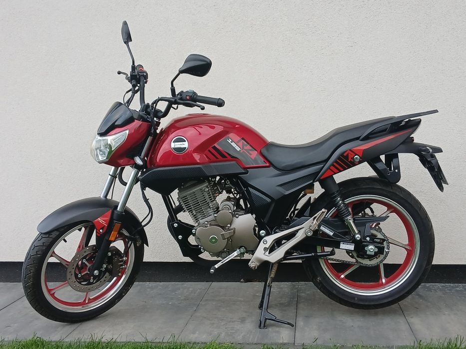 Junak RZ 125 + kufer. Jak Nowy 700km przebiegu.