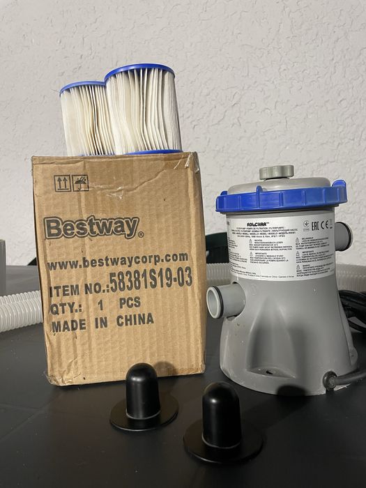 Bomba pisicina mais acessorios