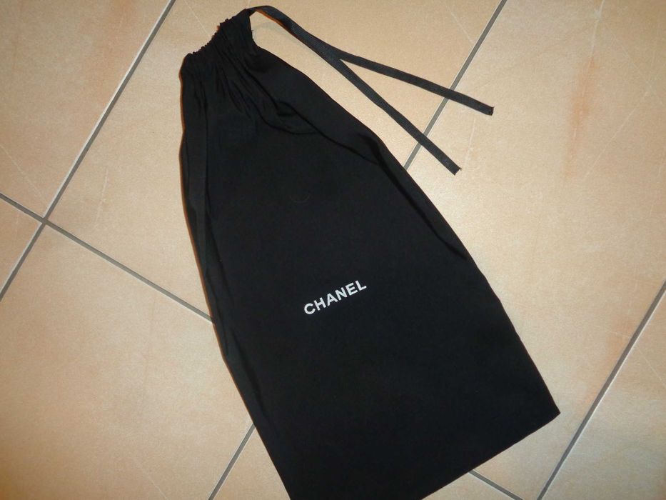 CHANEL czarny worek przeciwkurzowy pokrowiec OKAZJA