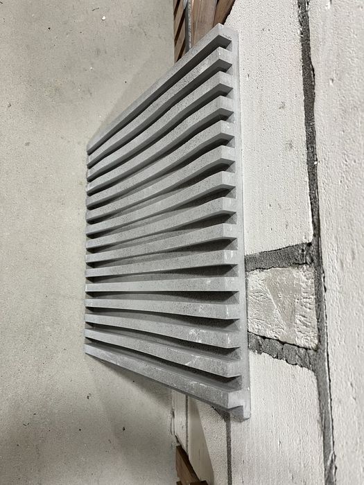 Panele 3 D z gipsu ceramicznego Raxer firmy Zicaro