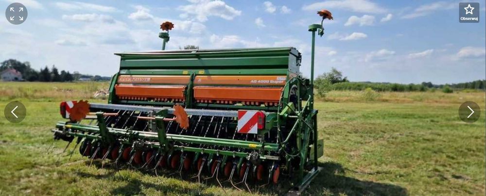 Agregat Uprawowo Siewny Amazone Siewnik Ad 4000 Kg 403 Ke 303 Kx - p