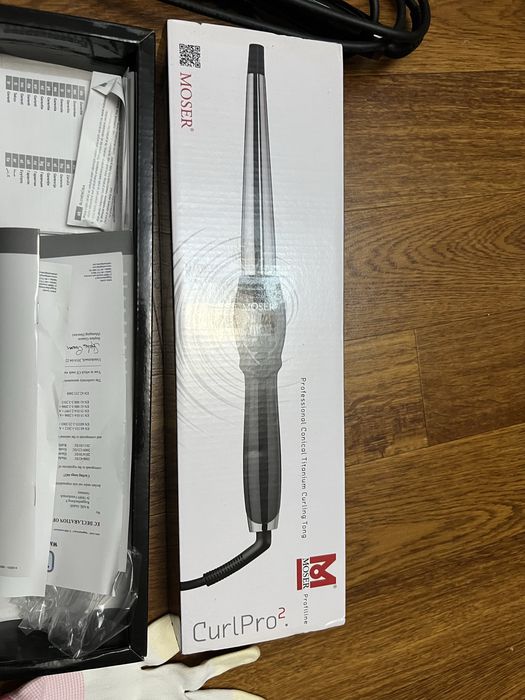 Конусна плойка Moser Curl Pro2 для завивки волосся діаметр 13-25мм