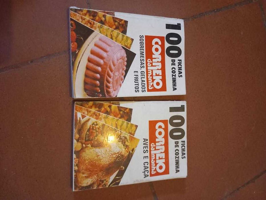 livros de cozinha
