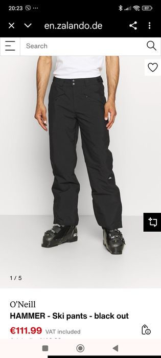 Оригинальные лыжные сноубордические штаны O'Neill Hammer EU164