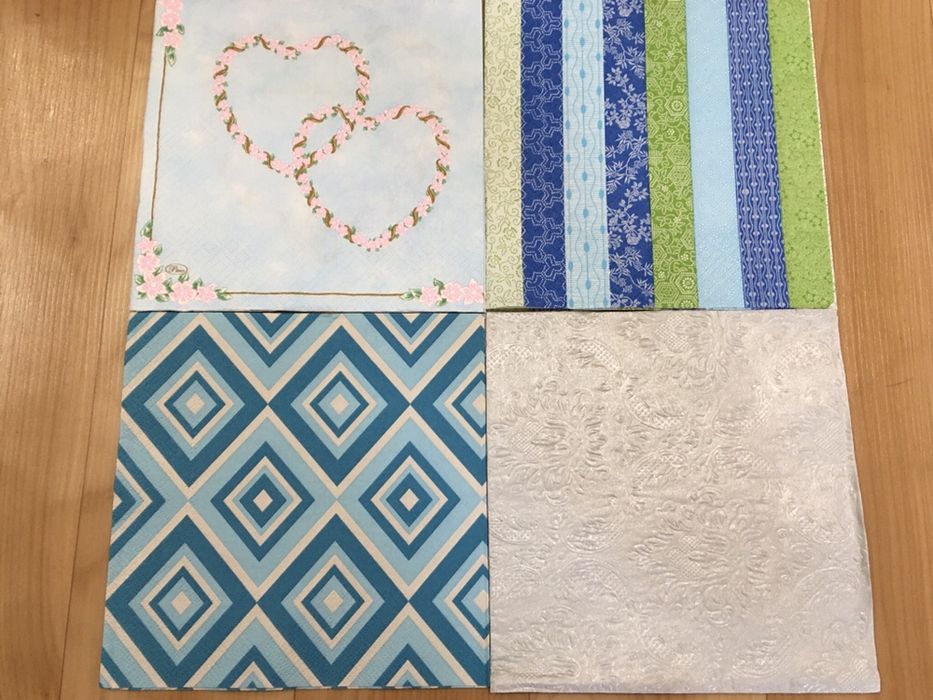 Серветки для декупажа — 30 мотивів