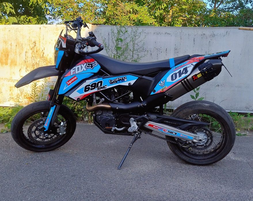 Ktm 690 smc, husqvarna 701 Мотард, супермото, supermoto, akrapovic