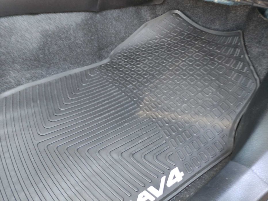 Гумові килимки в салон Toyota Rav-4 2012-2019 Тойоту Рав 4 резиновые коврики для Тойоты Раф